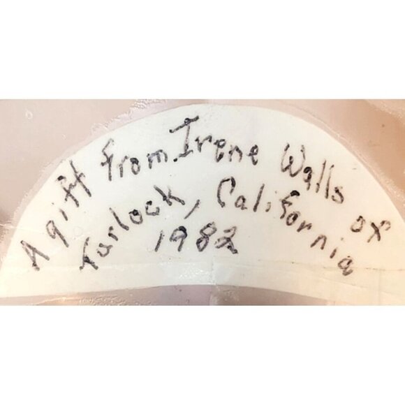 Blue TIARA INDIANA GLASS Last Supper Communion Religious Chalice Wine Goblet Exc - Picture 12 of 12